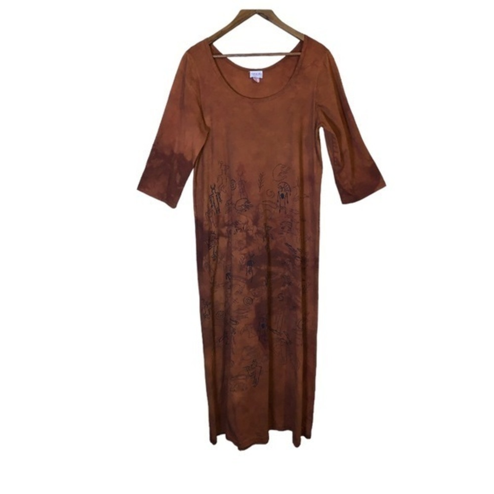 Mary Dee Fun To Wear Art To Wear vintage maxi dress